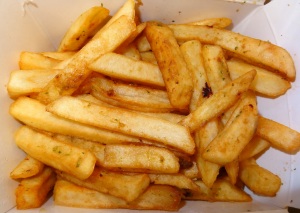 The Vegan Joint - Garlic fries | A Vegan in Progress