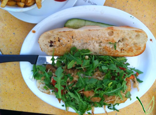 Bistro Steak Sandwich - Native Foods, Costa Mesa | A Vegan in Progress
