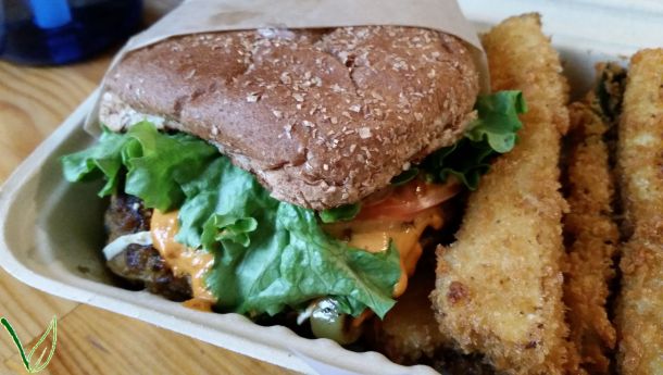 Organix - Castro Burger | A Vegan in Progress