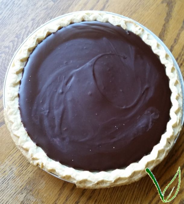Dark Chocolate Pie | A Vegan in Progress